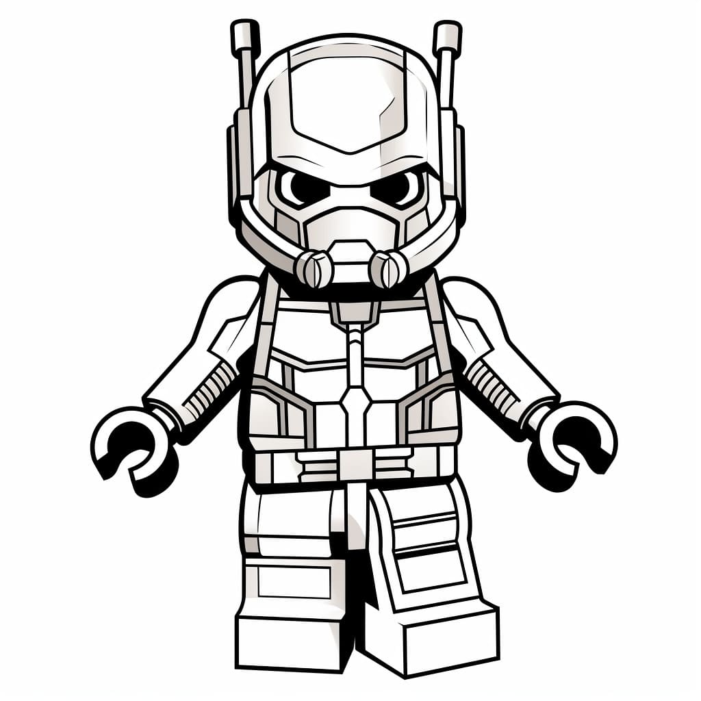 +30 Lego Coloring Pages for Free